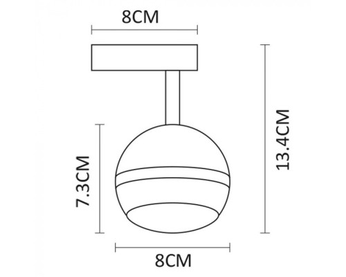 Спот Venerd A6009AP-1AB Arte Lamp Спот Venerd A6009AP-1AB Arte Lamp