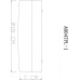 Потолочный светильник Aqua-tablet A6047PL-1CC Arte Lamp