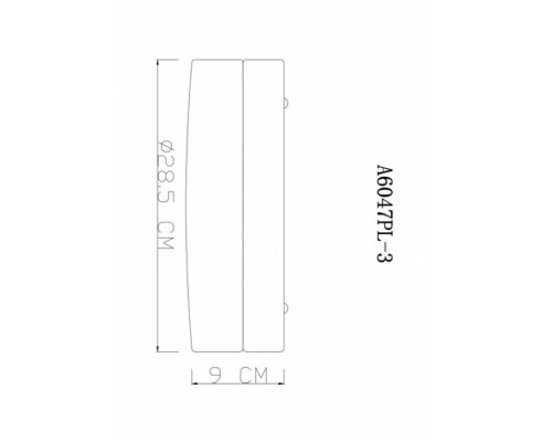 Потолочный светильник Aqua-tablet A6047PL-3AB Arte Lamp Потолочный светильник Aqua-tablet A6047PL-3AB Arte Lamp