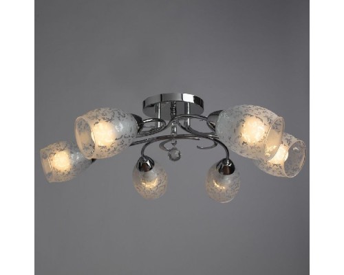 Потолочная люстра Stefania A6055PL-6CC Arte Lamp Потолочная люстра Stefania A6055PL-6CC Arte Lamp
