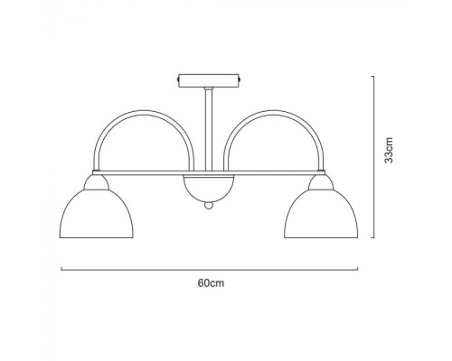 Потолочная люстра Palermo A6057PL-5CC Arte Lamp Потолочная люстра Palermo A6057PL-5CC Arte Lamp