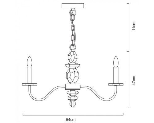 Подвесная люстра Litizia A6062LM-5WH Arte Lamp Подвесная люстра Litizia A6062LM-5WH Arte Lamp