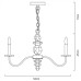 Подвесная люстра Litizia A6062LM-5WH Arte Lamp