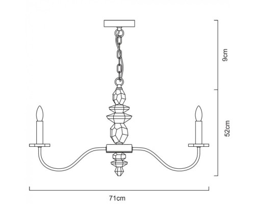 Подвесная люстра Litizia A6062LM-8WH Arte Lamp Подвесная люстра Litizia A6062LM-8WH Arte Lamp