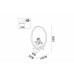 Настенный светильник Paradise A6065AP-1WH Arte Lamp
