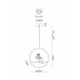 Подвесной светильник Paradise A6065SP-1WH Arte Lamp