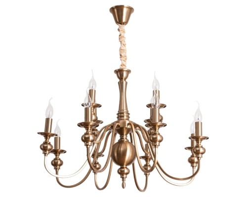 Подвесная люстра Passoni A6097LM-12PB Arte Lamp Подвесная люстра Passoni A6097LM-12PB Arte Lamp
