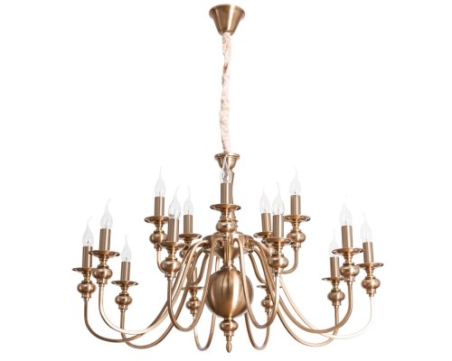 Подвесная люстра Passoni A6097LM-15PB Arte Lamp Подвесная люстра Passoni A6097LM-15PB Arte Lamp