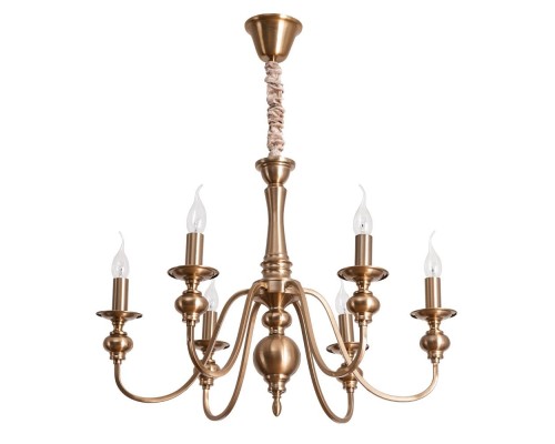 Подвесная люстра Passoni A6097LM-6PB Arte Lamp Подвесная люстра Passoni A6097LM-6PB Arte Lamp