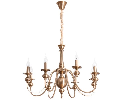Подвесная люстра Passoni A6097LM-8PB Arte Lamp Подвесная люстра Passoni A6097LM-8PB Arte Lamp