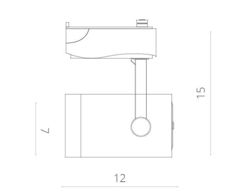 Трековый светильник Preciso A6107PL-1WH Arte Lamp Трековый светильник Preciso A6107PL-1WH Arte Lamp