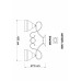 Потолочная люстра Noemi A6192PL-3AB Arte Lamp