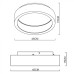 Потолочный светильник Corona A6245PL-1WH Arte Lamp
