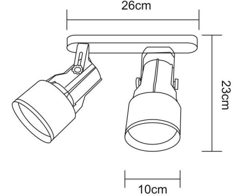 Спот Lyra A6252PL-2BK Arte Lamp Спот Lyra A6252PL-2BK Arte Lamp