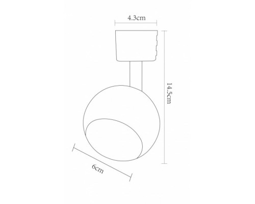 Трековый светильник Brad A6253PL-1BK Arte Lamp Трековый светильник Brad A6253PL-1BK Arte Lamp