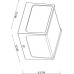 Настенный светильник уличный Lancia A6418AL-1BK Arte Lamp