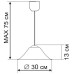 Подвесной светильник Cucina A6430SP-1WH Arte Lamp