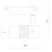 Трековый светильник Linea A6520PL-1BK Arte Lamp