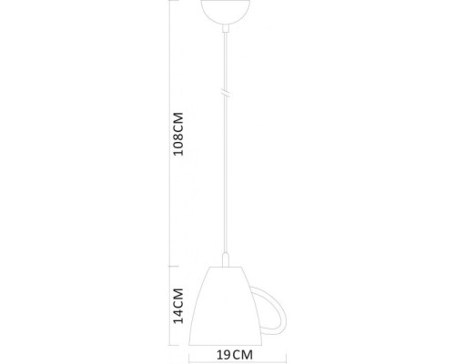 Подвесной светильник Caffetteria A6605SP-1WH Arte Lamp Подвесной светильник Caffetteria A6605SP-1WH Arte Lamp