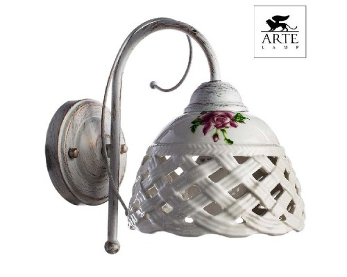 Бра Wicker A6616AP-1WG Arte Lamp Бра Wicker A6616AP-1WG Arte Lamp