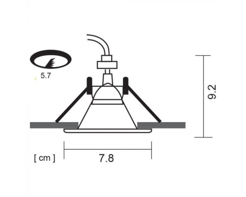 Точечный светильник Grus A6668PL-1WH Arte Lamp Точечный светильник Grus A6668PL-1WH Arte Lamp