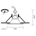 Точечный светильник Grus A6668PL-1WH Arte Lamp