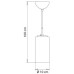 Подвесной светильник Sphere A6710SP-1WH Arte Lamp