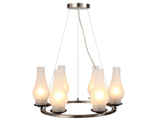 Подвесная люстра Lombardy A6801SP-6BR Arte Lamp Подвесная люстра Lombardy A6801SP-6BR Arte Lamp