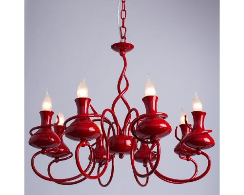Подвесная люстра Vaso A6819LM-8RD Arte Lamp Подвесная люстра Vaso A6819LM-8RD Arte Lamp