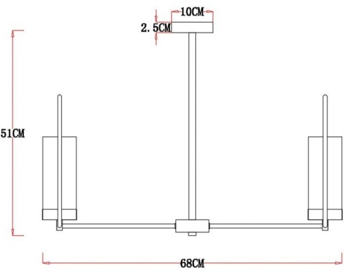Потолочная люстра Celaeno A7004PL-5BK Arte Lamp Потолочная люстра Celaeno A7004PL-5BK Arte Lamp