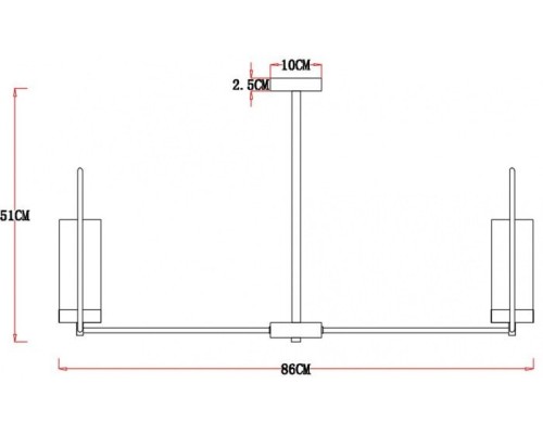 Потолочная люстра Celaeno A7004PL-8BK Arte Lamp Потолочная люстра Celaeno A7004PL-8BK Arte Lamp