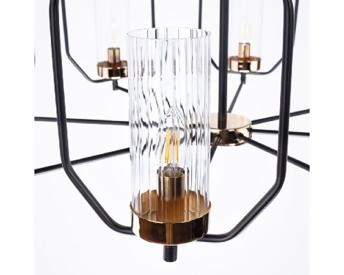 Потолочная люстра Celaeno A7004PL-8BK Arte Lamp Потолочная люстра Celaeno A7004PL-8BK Arte Lamp