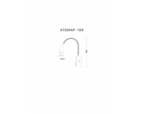 Спот Scorcio A7005AP-1SS Arte Lamp Спот Scorcio A7005AP-1SS Arte Lamp