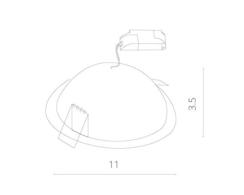 Точечный светильник Riflessione A7008PL-1WH Arte Lamp Точечный светильник Riflessione A7008PL-1WH Arte Lamp