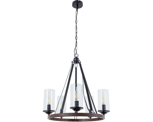 Подвесная люстра Dalim A7014SP-5BK Arte Lamp Подвесная люстра Dalim A7014SP-5BK Arte Lamp