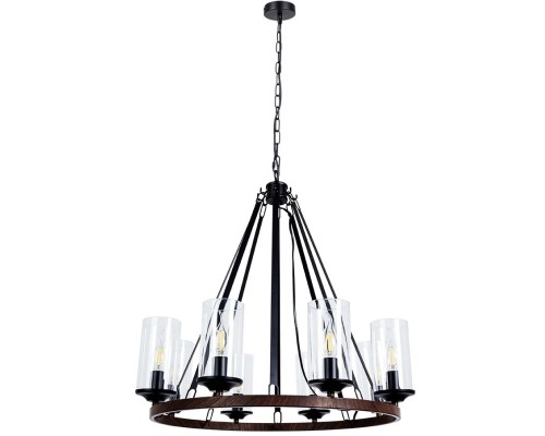 Подвесная люстра Dalim A7014SP-8BK Arte Lamp Подвесная люстра Dalim A7014SP-8BK Arte Lamp
