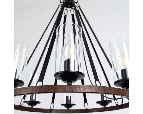 Подвесная люстра Dalim A7014SP-8BK Arte Lamp Подвесная люстра Dalim A7014SP-8BK Arte Lamp