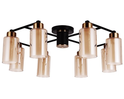 Потолочная люстра Leo A7027PL-8BK Arte Lamp Потолочная люстра Leo A7027PL-8BK Arte Lamp
