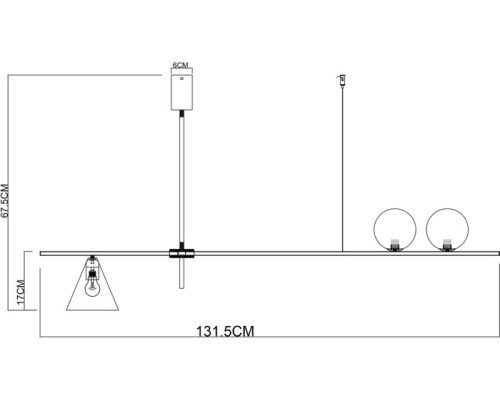 Потолочная люстра Jacob A7029PL-3BK Arte Lamp Потолочная люстра Jacob A7029PL-3BK Arte Lamp