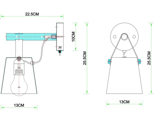 Бра Thomas A7032AP-1WH Arte Lamp Бра Thomas A7032AP-1WH Arte Lamp