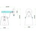 Бра Thomas A7032AP-1WH Arte Lamp