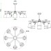 Потолочная люстра Thomas A7032PL-8WH Arte Lamp