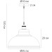 Подвесной светильник Cappello A7039SP-1BK Arte Lamp