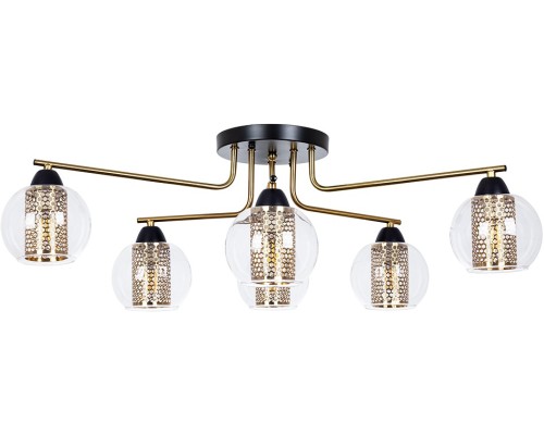 Потолочная люстра Manchester A7045PL-6BK Arte Lamp Потолочная люстра Manchester A7045PL-6BK Arte Lamp
