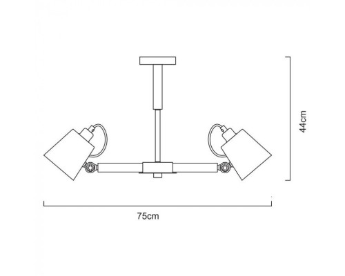 Потолочная люстра Oscar A7141PL-5WH Arte Lamp Потолочная люстра Oscar A7141PL-5WH Arte Lamp
