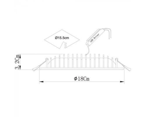 Точечный светильник Sirio A7207PL-2WH Arte Lamp