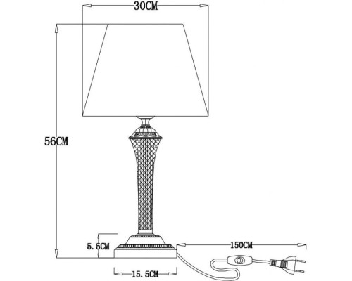 Настольная лампа Gracie A7301LT-1PB Arte Lamp Настольная лампа Gracie A7301LT-1PB Arte Lamp