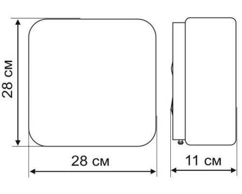 Настенно-потолочный светильник Tablet A7428PL-2WH Arte Lamp Настенно-потолочный светильник Tablet A7428PL-2WH Arte Lamp
