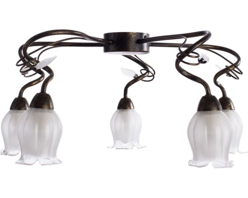 Потолочная люстра Glamore A7449PL-5BR Arte Lamp Потолочная люстра Glamore A7449PL-5BR Arte Lamp