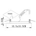 Точечный светильник Vega A7506PL-2WH Arte Lamp